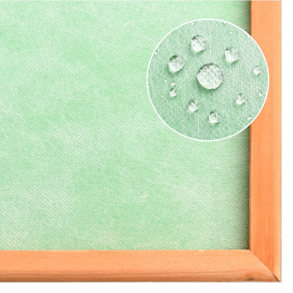 Cuccia per Gatti in Legno di Pino e Abete 50x46x43,5 cm